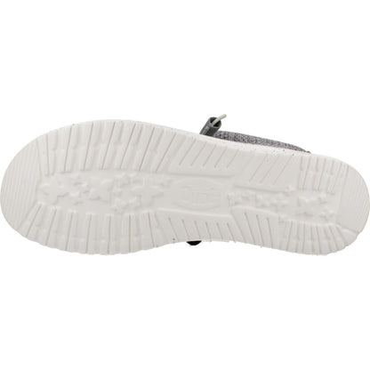 HEY DUDE WALLY STRETCH SOX en color GREY  (6)