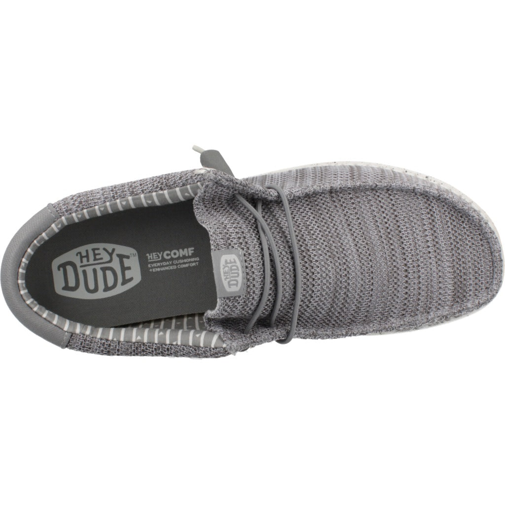 HEY DUDE WALLY STRETCH SOX en color GREY  (7)