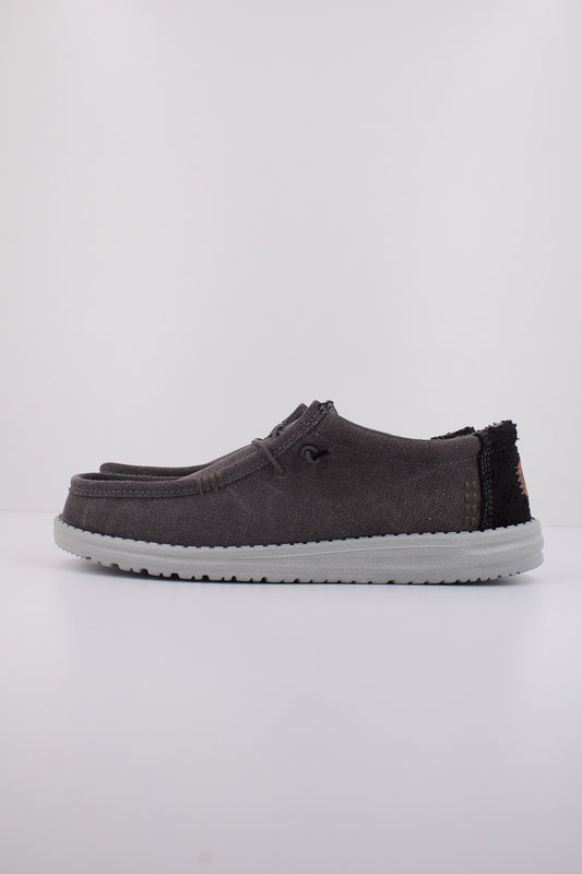 HEY DUDE WALLY WORKWEAR en color GRYBLK  (1)