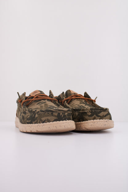 HEY DUDE WALLY PALM JUTE en color OLVBRW  (2)