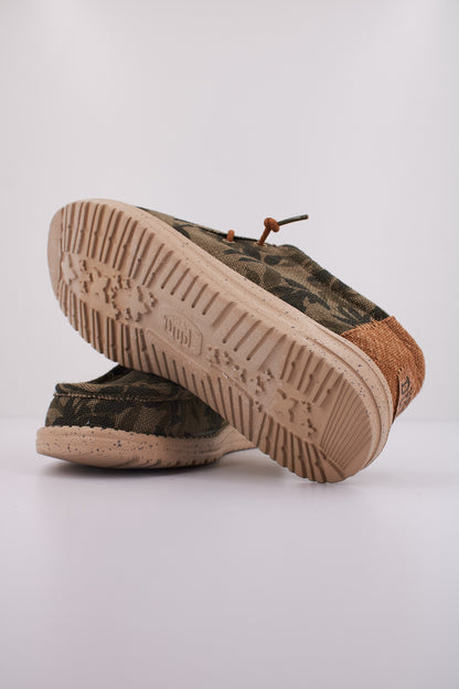 HEY DUDE WALLY PALM JUTE en color OLVBRW  (5)