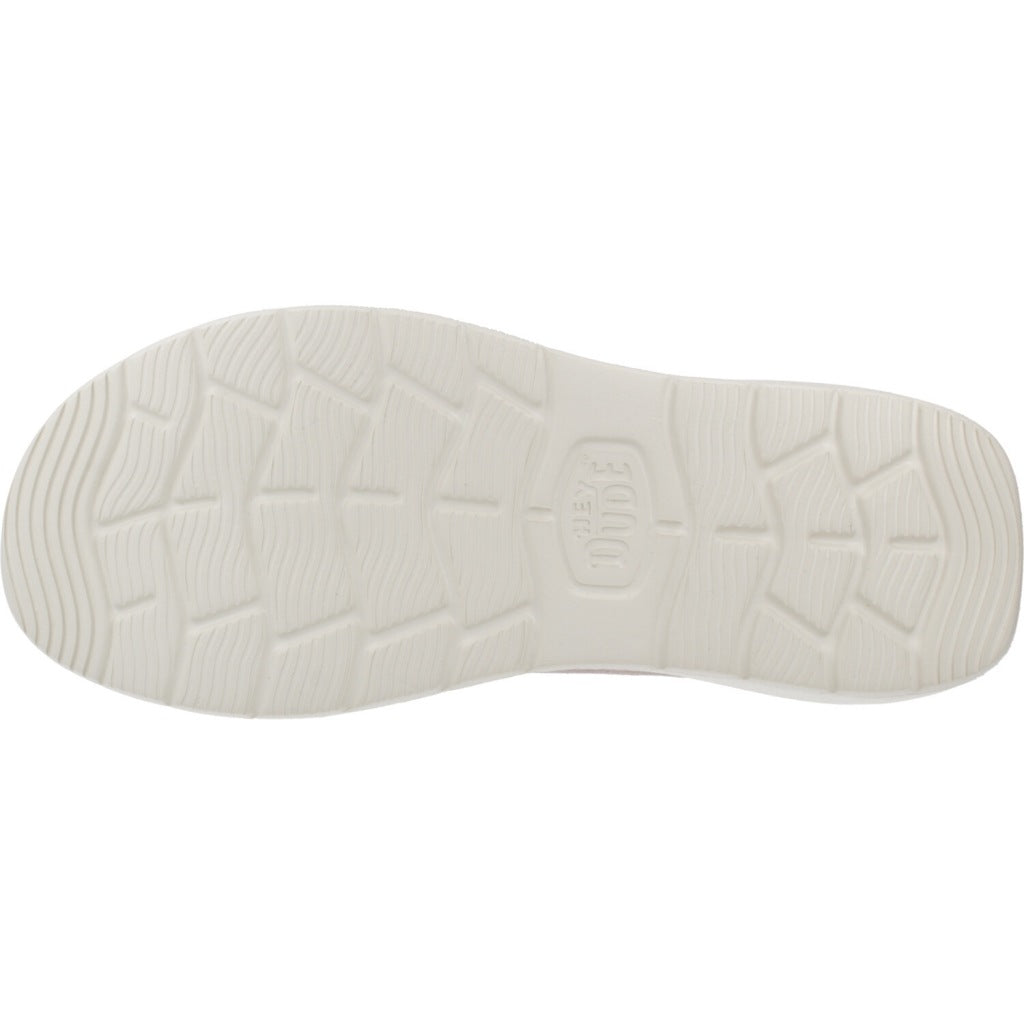 HEY DUDE WENDY COMF SUEDE CRO en color PNKMLT  (6)