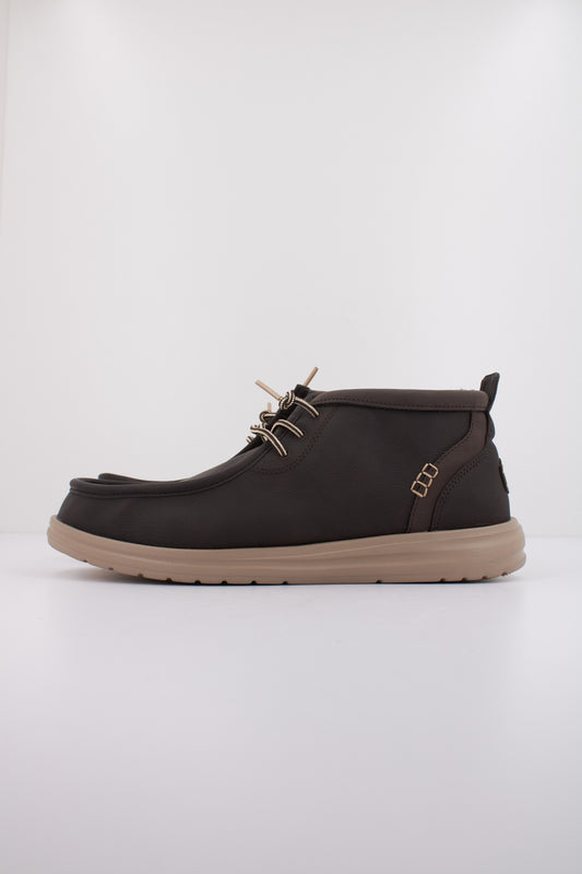 HEY DUDE WALLY MID GRIPR CLAS en color MLBRWN  (1)