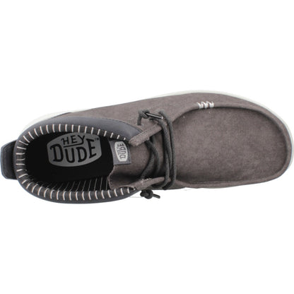HEY DUDE WALLY MID GRIPR VIN  en color BLACK  (7)