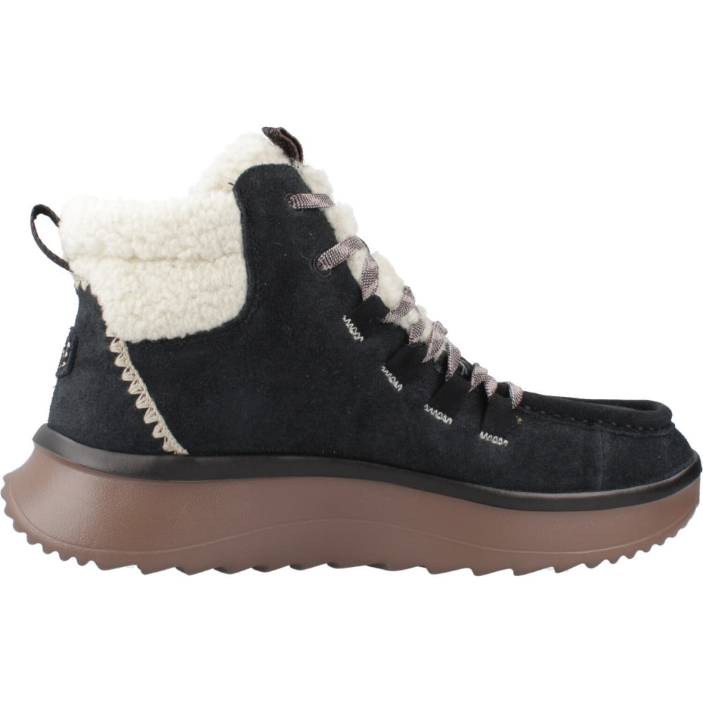 HEY DUDE WENDY PEAK APRES SUE en color BLKTAN  (4)