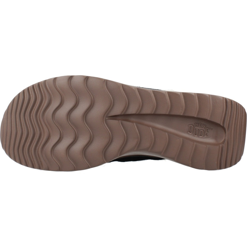 HEY DUDE WENDY PEAK APRES SUE en color BLKTAN  (6)