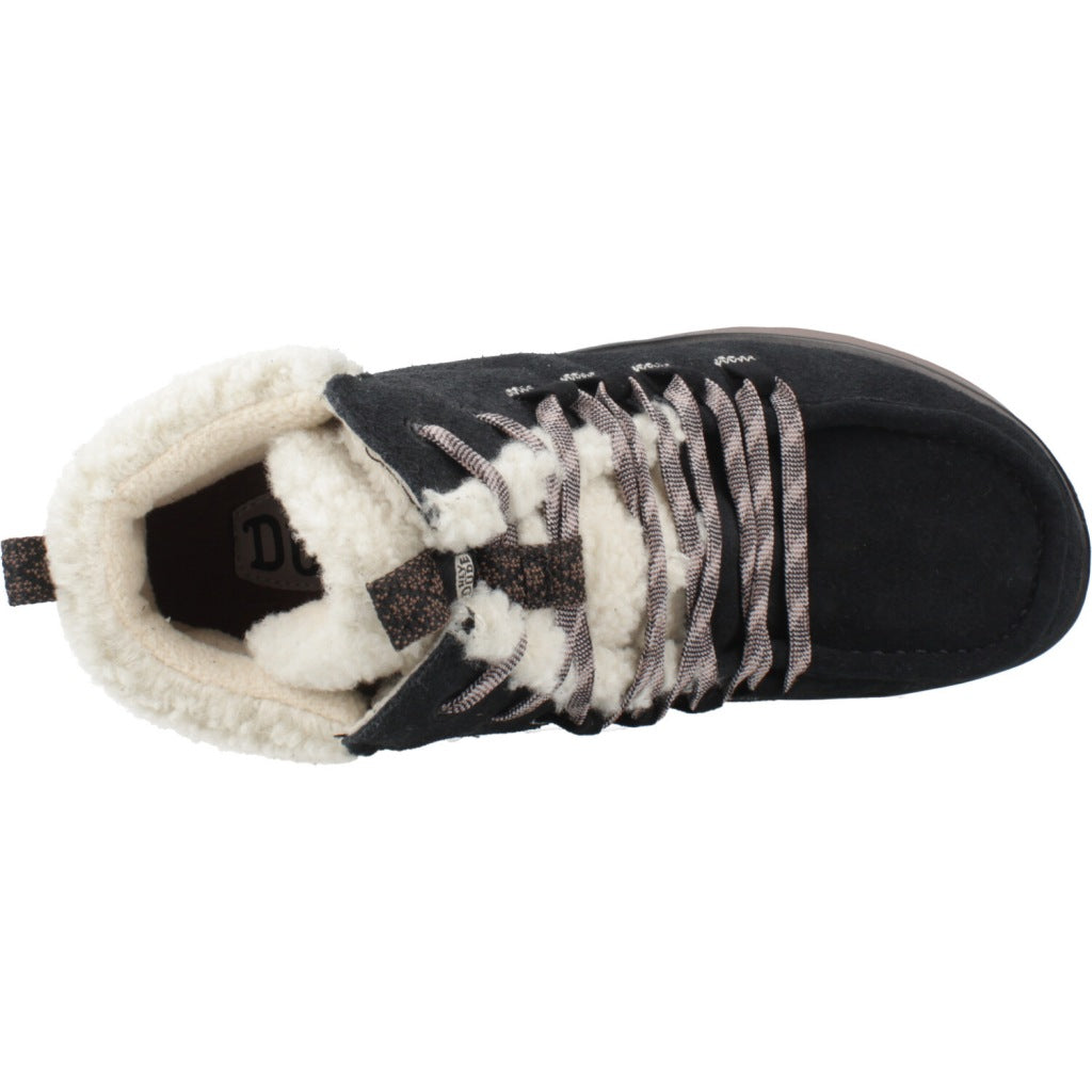 HEY DUDE WENDY PEAK APRES SUE en color BLKTAN  (7)
