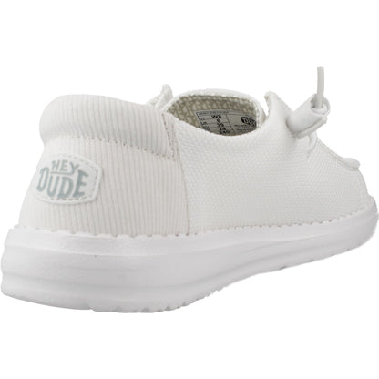 HEY DUDE WENDY STRETCH MESH C en color WHITE  (3)
