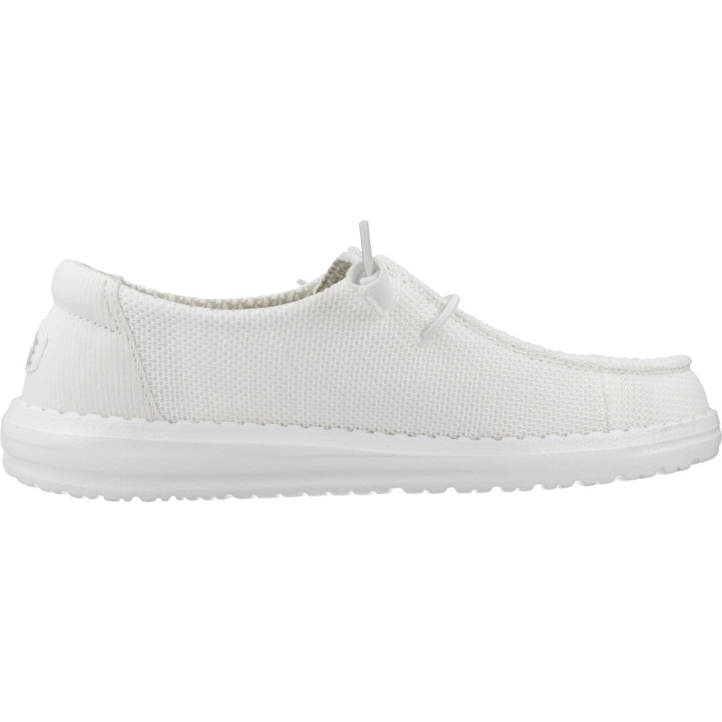 HEY DUDE WENDY STRETCH MESH C en color WHITE  (4)