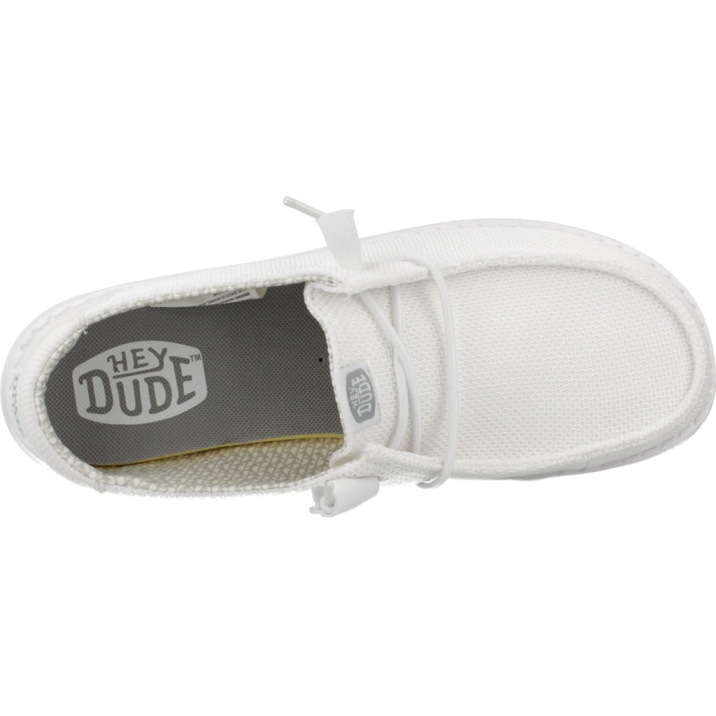 HEY DUDE WENDY STRETCH MESH C en color WHITE  (6)