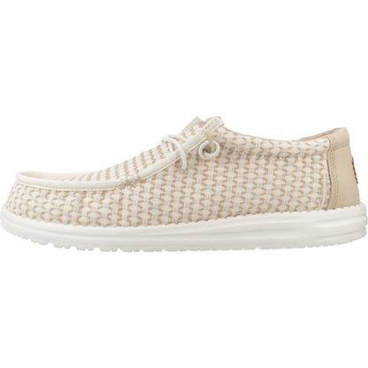 HEY DUDE WALLY WOVEN en color EGRETCRM  (2)