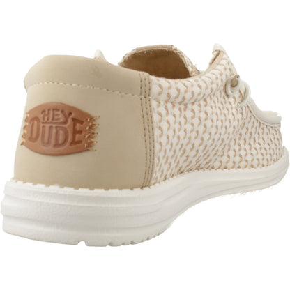 HEY DUDE WALLY WOVEN en color EGRETCRM  (3)