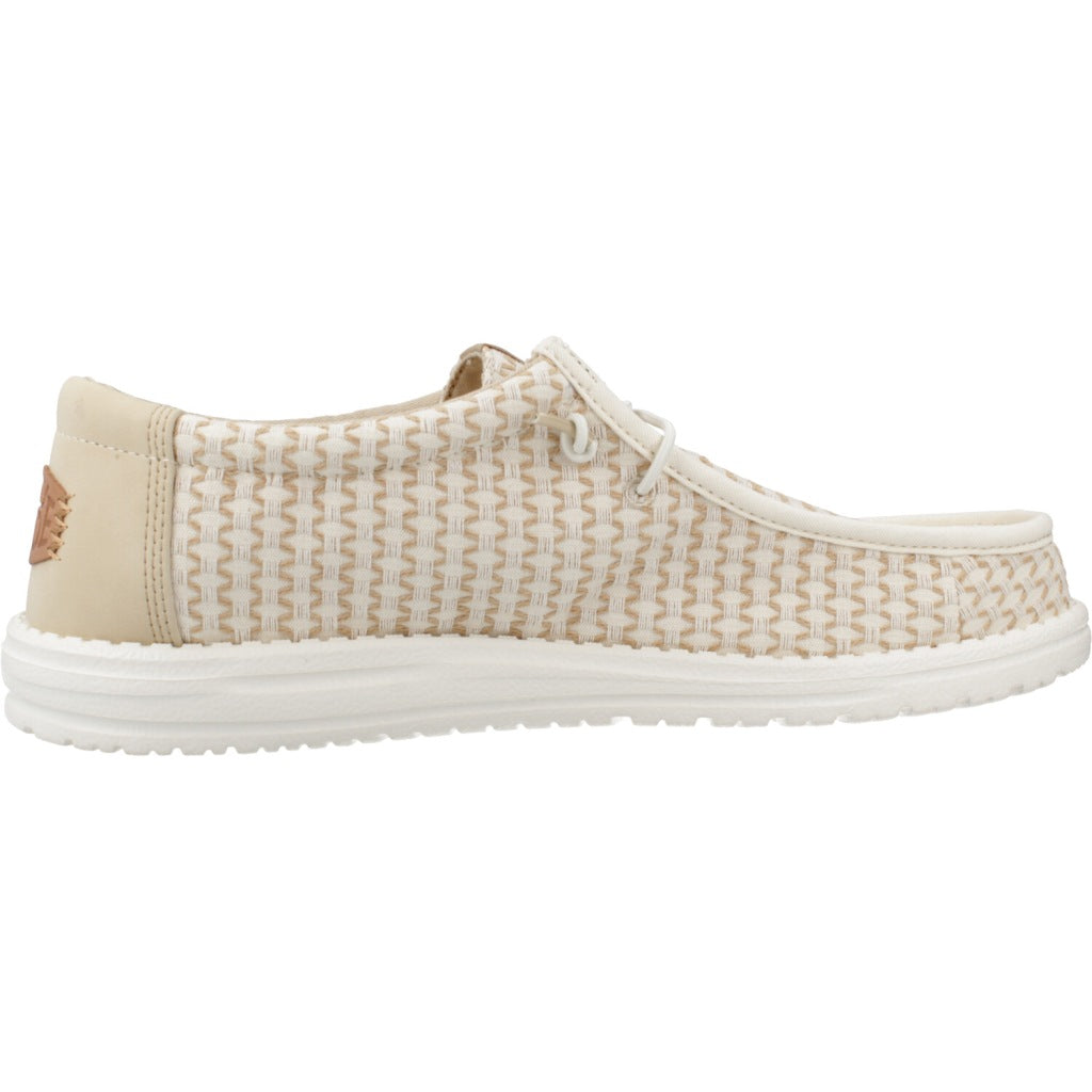 HEY DUDE WALLY WOVEN en color EGRETCRM  (4)