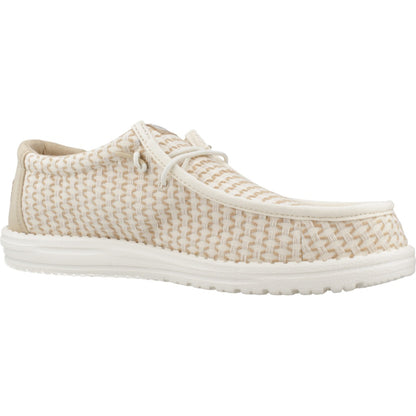 HEY DUDE WALLY WOVEN en color EGRETCRM  (5)