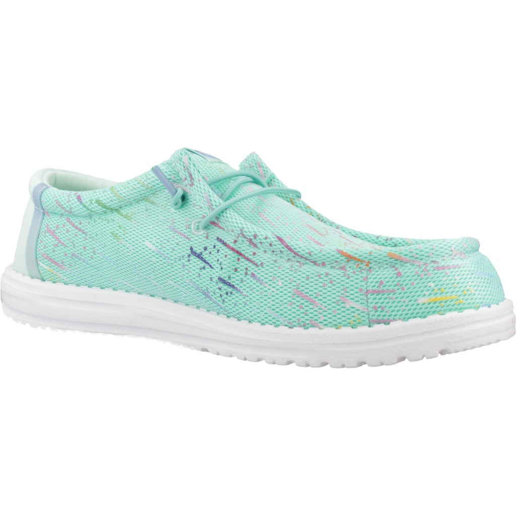 HEY DUDE WALLY PARTY MESH en color BLUEBAY  (5)