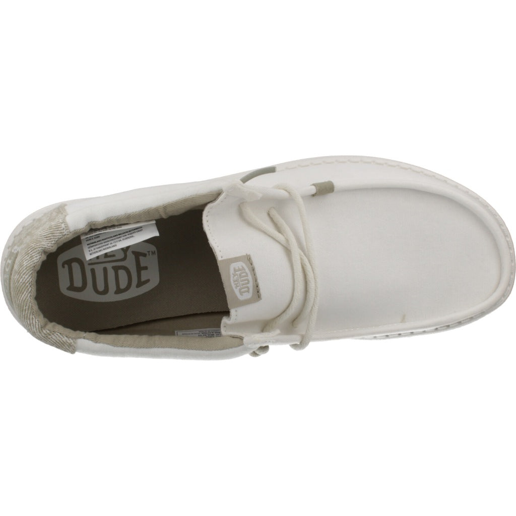 HEY DUDE WALLY SURF WASH en color WHTGRY  (7)