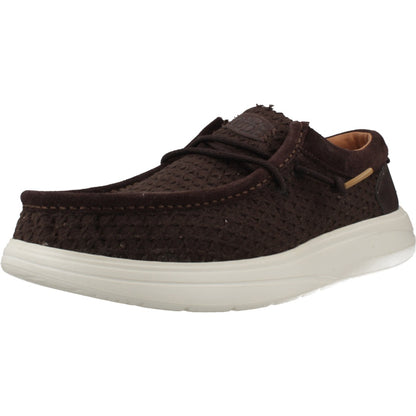 HEY DUDE WALLY COMF WOVEN en color BRWNMLT  (1)