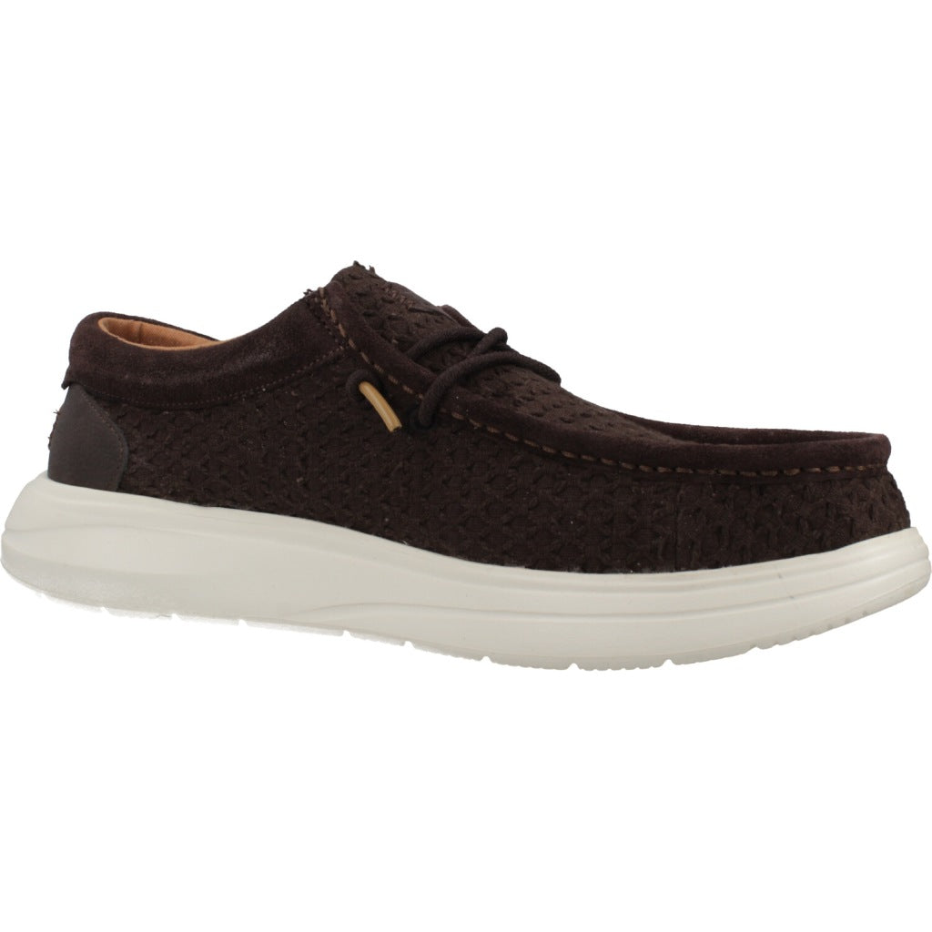 HEY DUDE WALLY COMF WOVEN en color BRWNMLT  (5)
