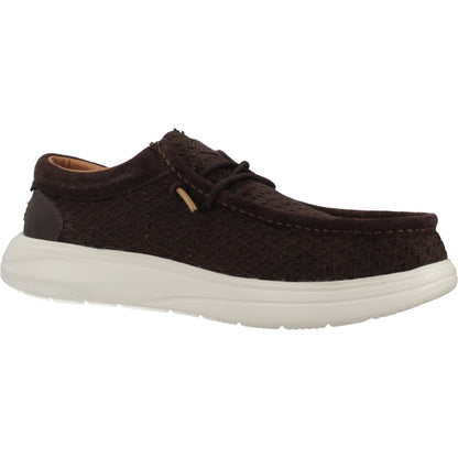 HEY DUDE WALLY COMF WOVEN en color BRWNMLT  (5)