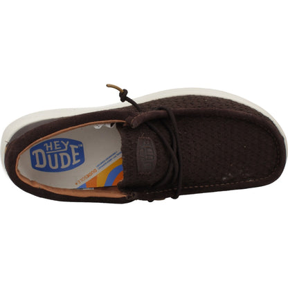 HEY DUDE WALLY COMF WOVEN en color BRWNMLT  (7)