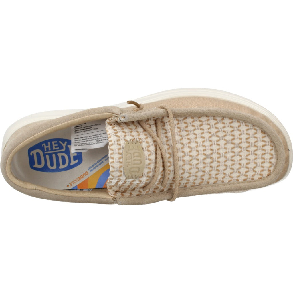 HEY DUDE WALLY COMF WOVEN en color CRMLT  (6)
