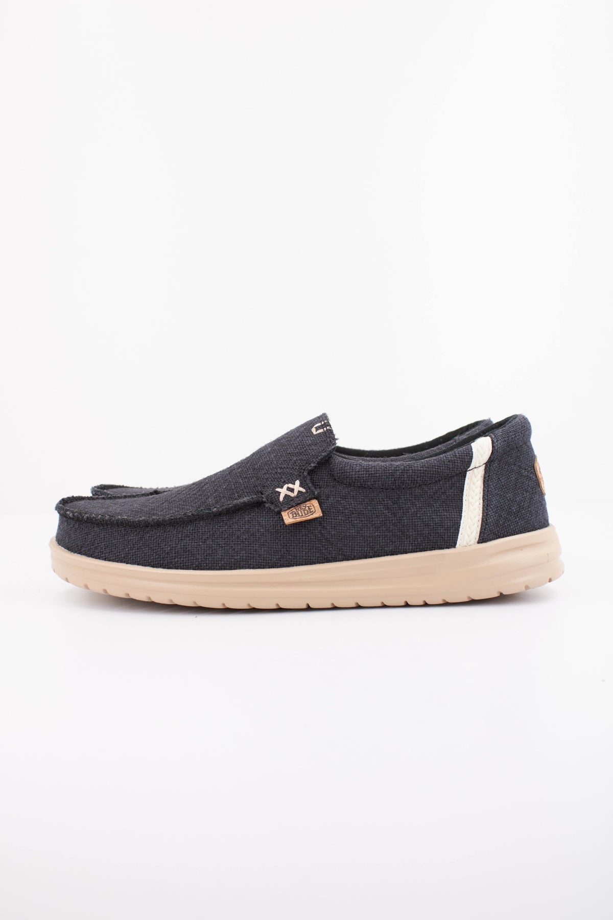 HEY DUDE MIKKA JUTE en color BLKCRM  (1)
