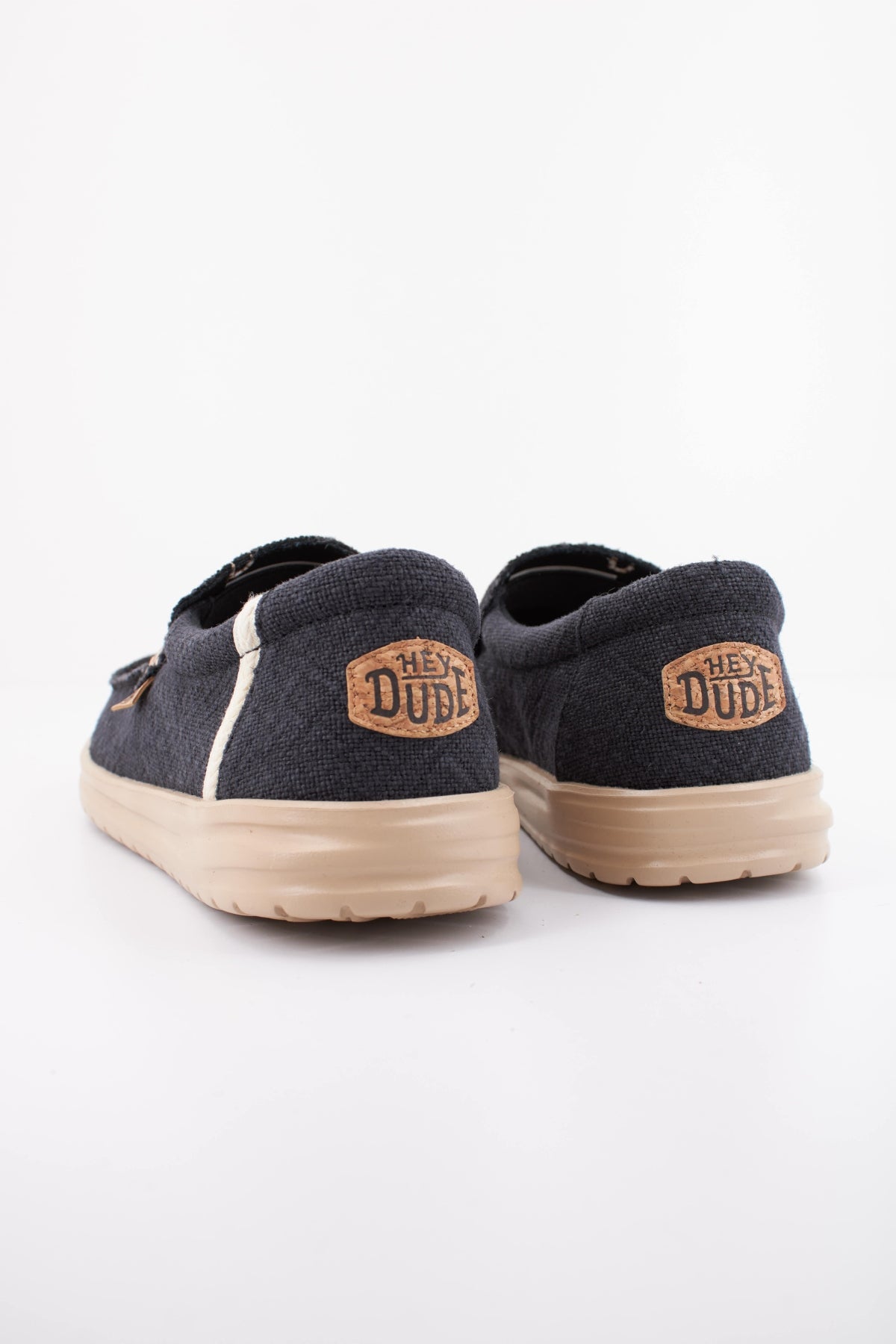 HEY DUDE MIKKA JUTE en color BLKCRM  (4)