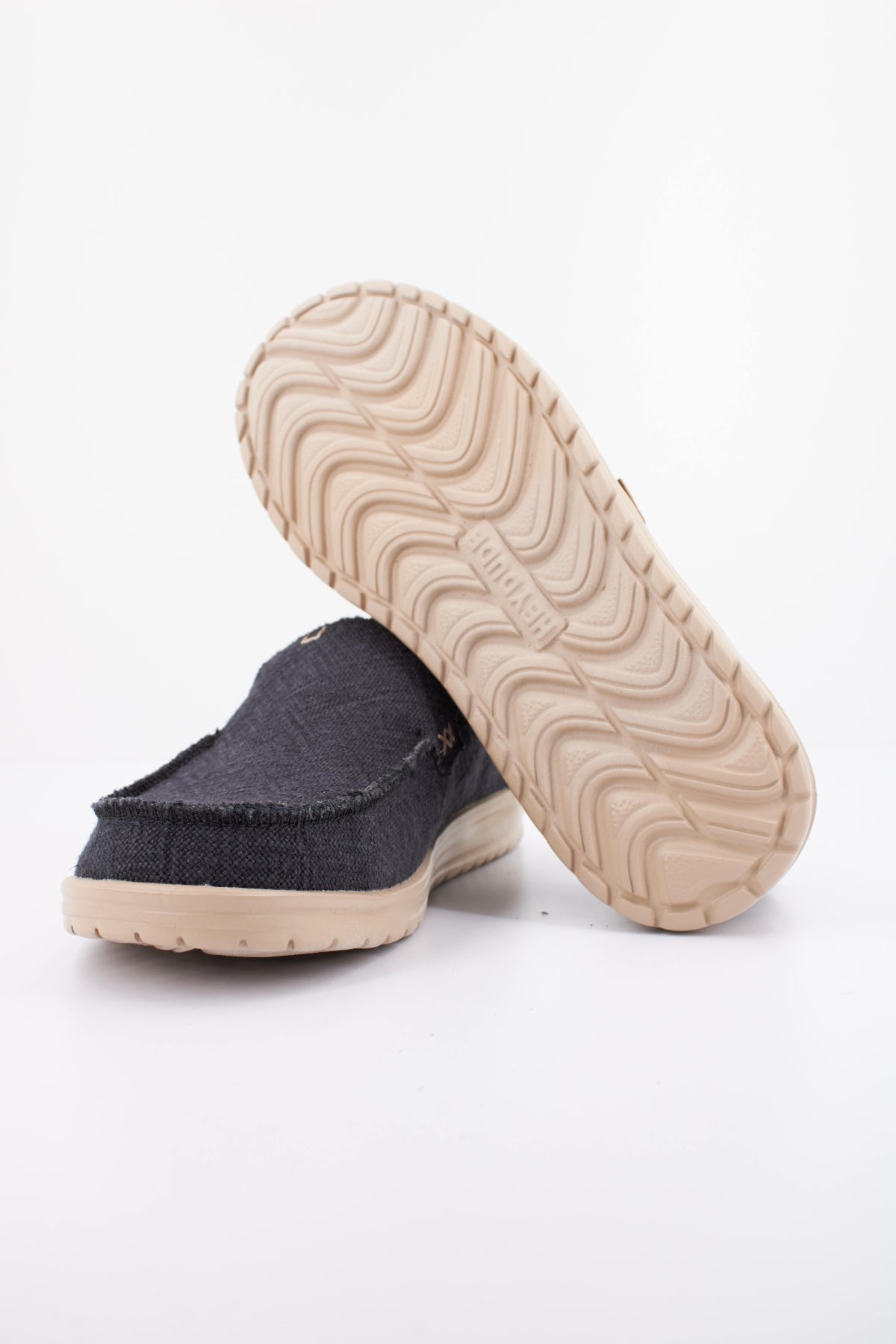 HEY DUDE MIKKA JUTE en color BLKCRM  (5)