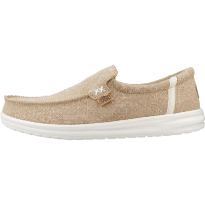 HEY DUDE MIKKA JUTE en color CREAM  (2)