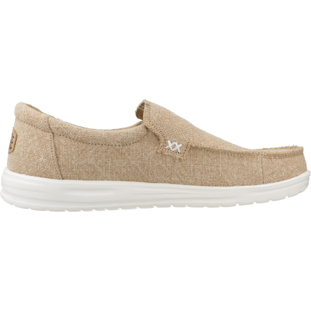 HEY DUDE MIKKA JUTE en color CREAM  (4)
