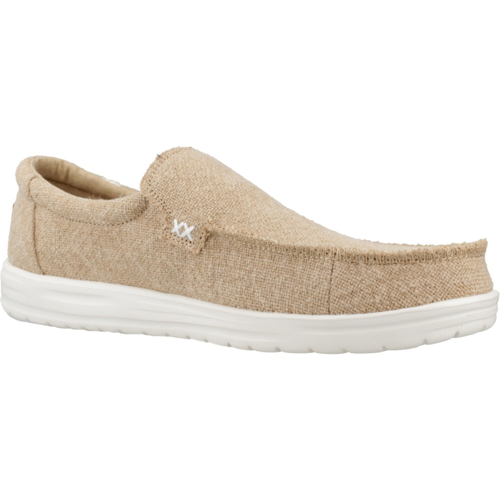 HEY DUDE MIKKA JUTE en color CREAM  (5)