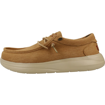 HEY DUDE WALLY COMF WORN TWIL en color BWNOLV  (2)