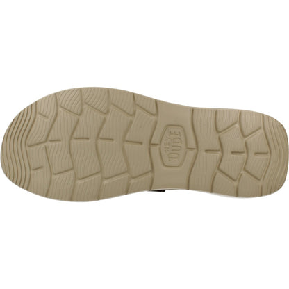 HEY DUDE WALLY COMF WORN TWIL en color OLVTAN  (6)