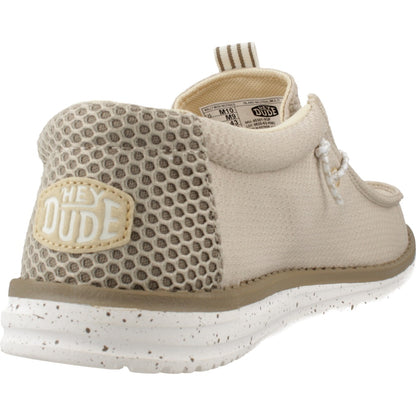 HEY DUDE WALLY MESH NEUTRALS en color ISLMLT  (3)
