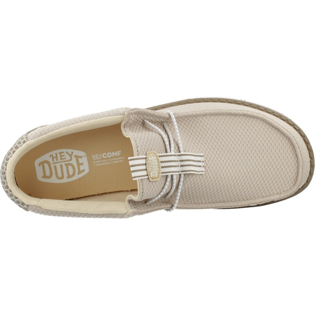 HEY DUDE WALLY MESH NEUTRALS en color ISLMLT  (6)