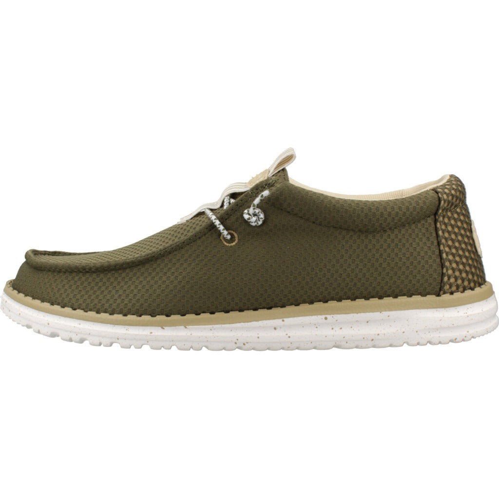 HEY DUDE WALLY MESH NEUTRALS en color WNTGRN  (2)