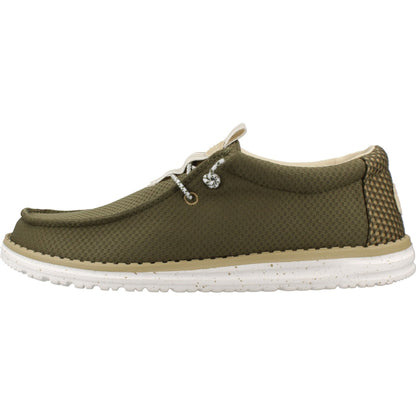 HEY DUDE WALLY MESH NEUTRALS en color WNTGRN  (2)