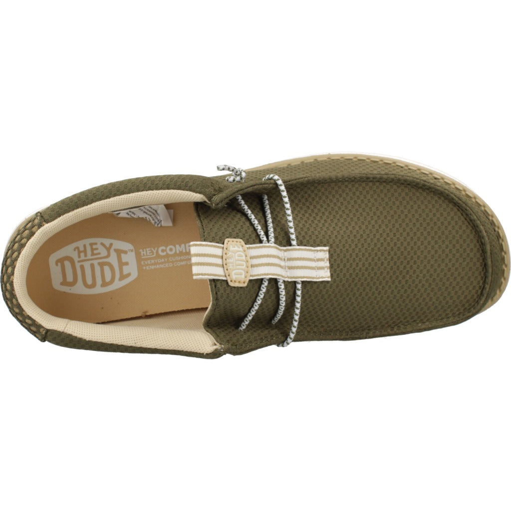 HEY DUDE WALLY MESH NEUTRALS en color WNTGRN  (6)