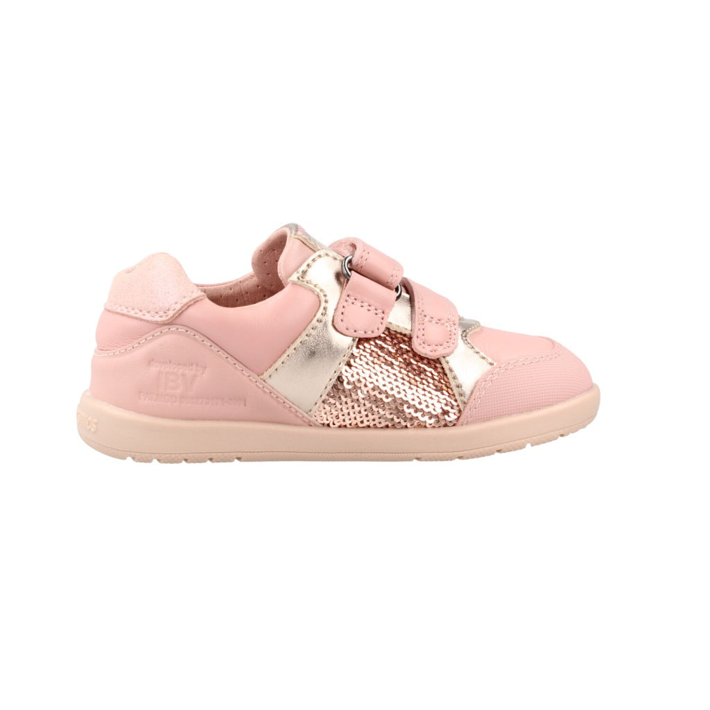 BIOMECANICS ZAPATO LENTEJUELAS en color PETALO  (4)