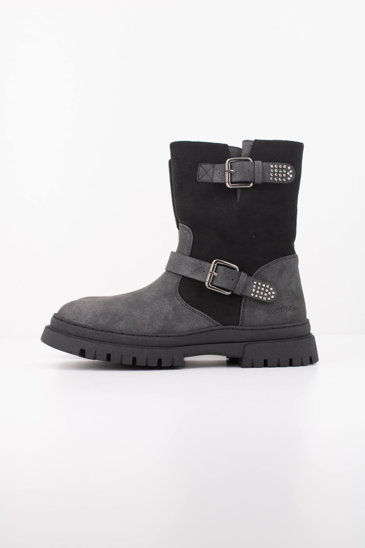 GARVALIN BOTA HEBILLAS en color NEGRO  (1)