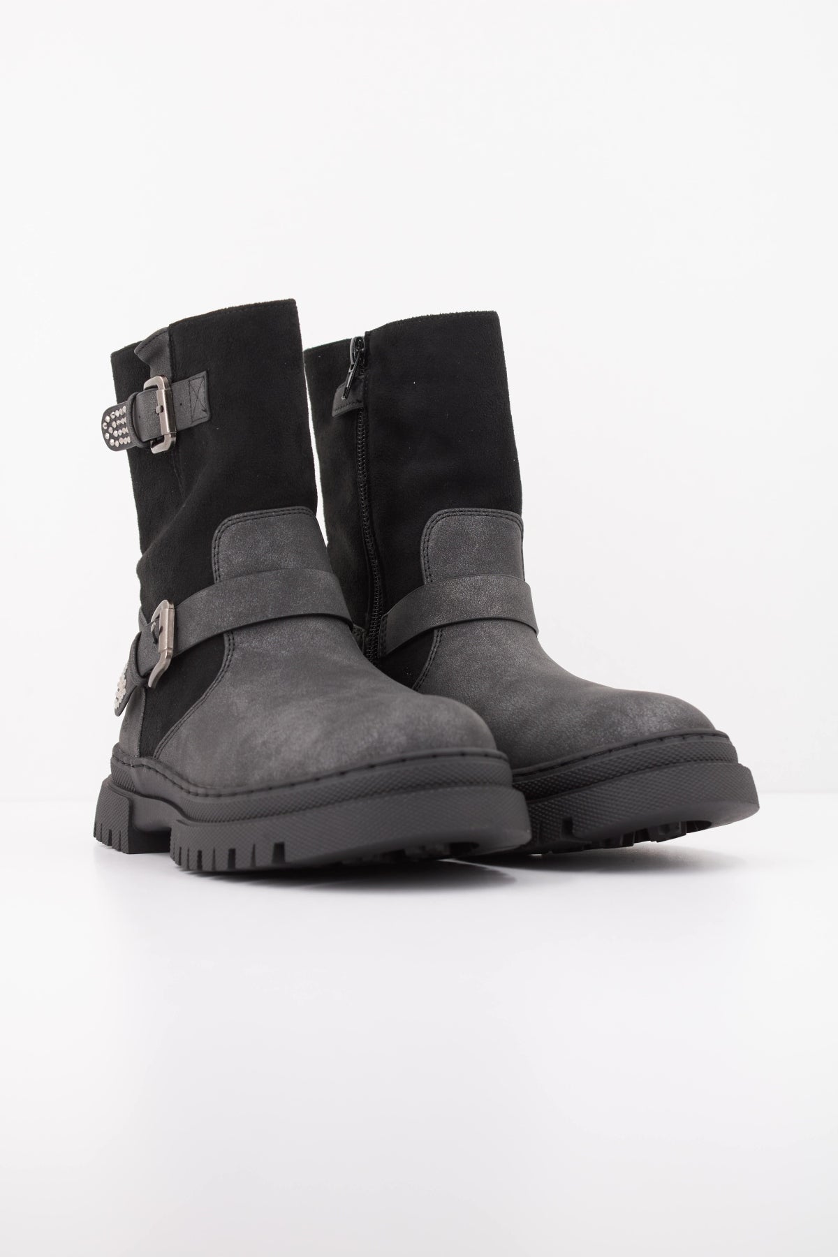 GARVALIN BOTA HEBILLAS en color NEGRO  (2)