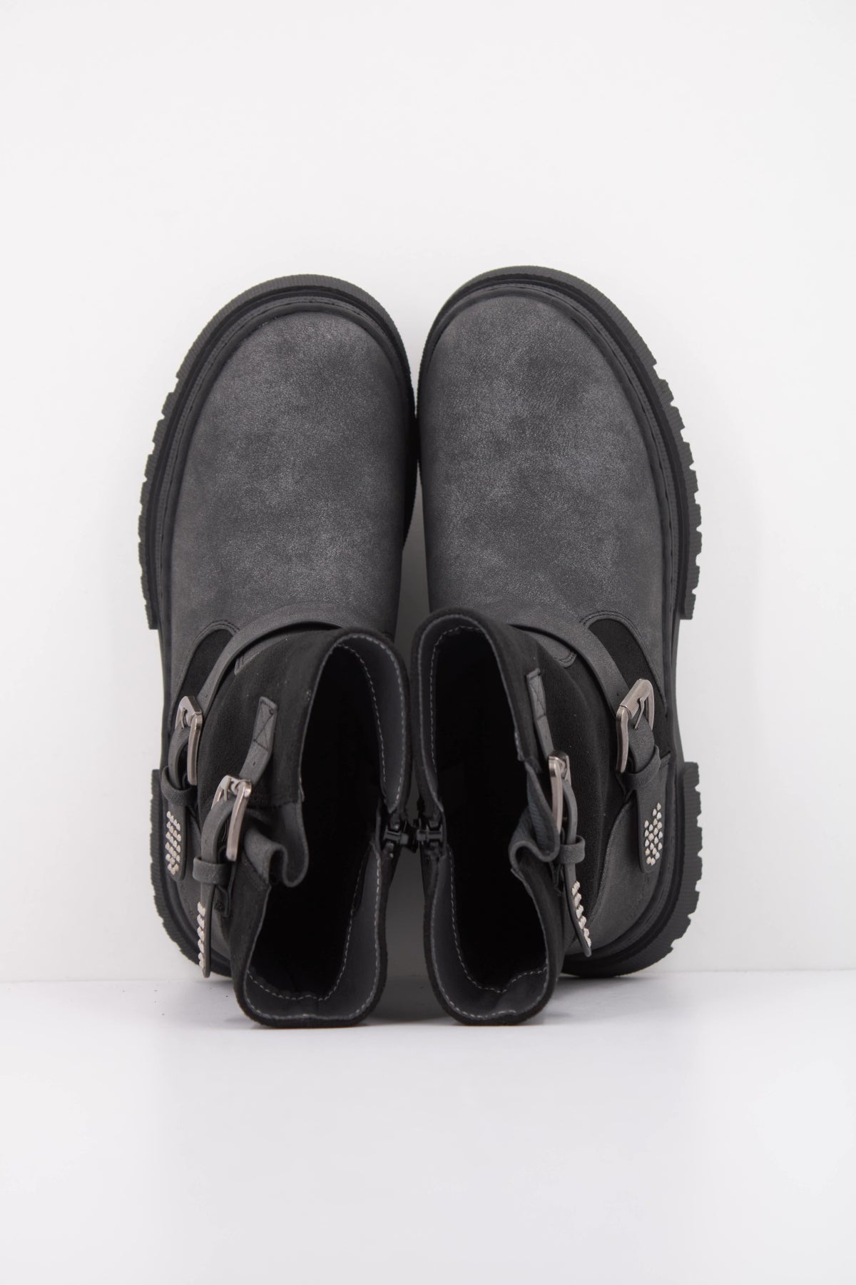 GARVALIN BOTA HEBILLAS en color NEGRO  (3)