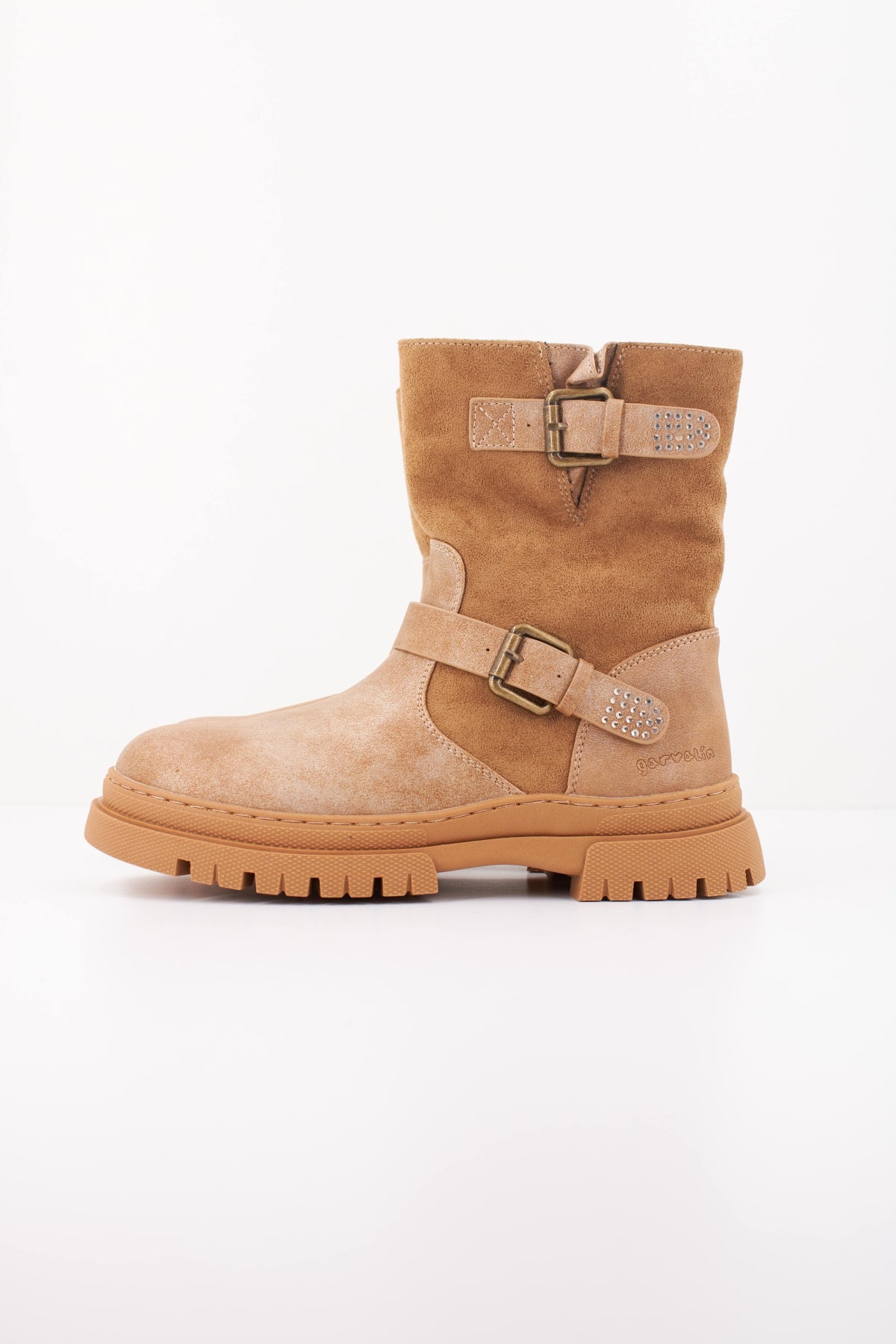 GARVALIN BOTA HEBILLAS en color TAUPE  (1)
