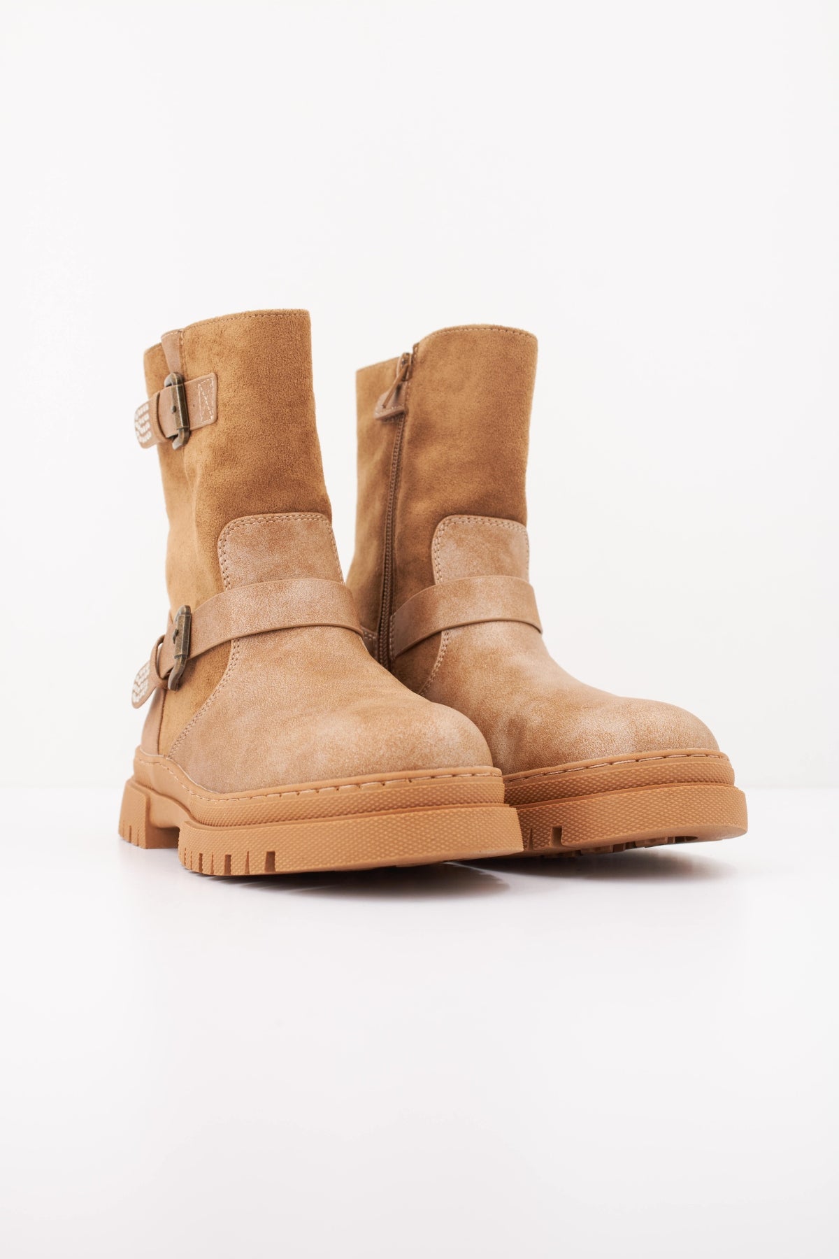 GARVALIN BOTA HEBILLAS en color TAUPE  (2)