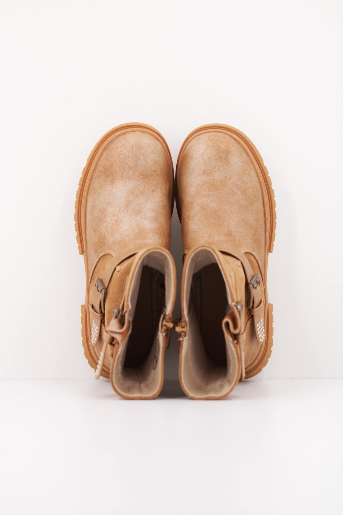 GARVALIN BOTA HEBILLAS en color TAUPE  (3)