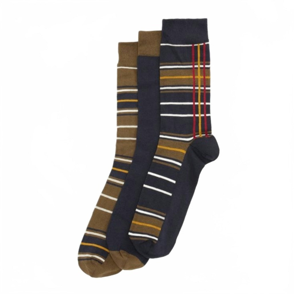 BARBOUR TARTAN SOCK GIFT BOX en color TN  (4)