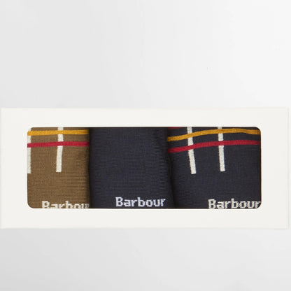 BARBOUR TARTAN SOCK GIFT BOX en color TN  (6)