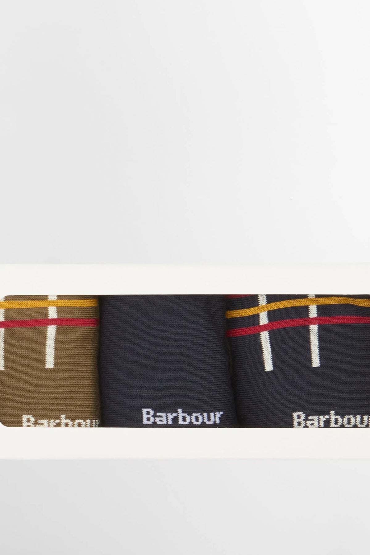BARBOUR TARTAN SOCK GIFT BOX en color TN  (3)