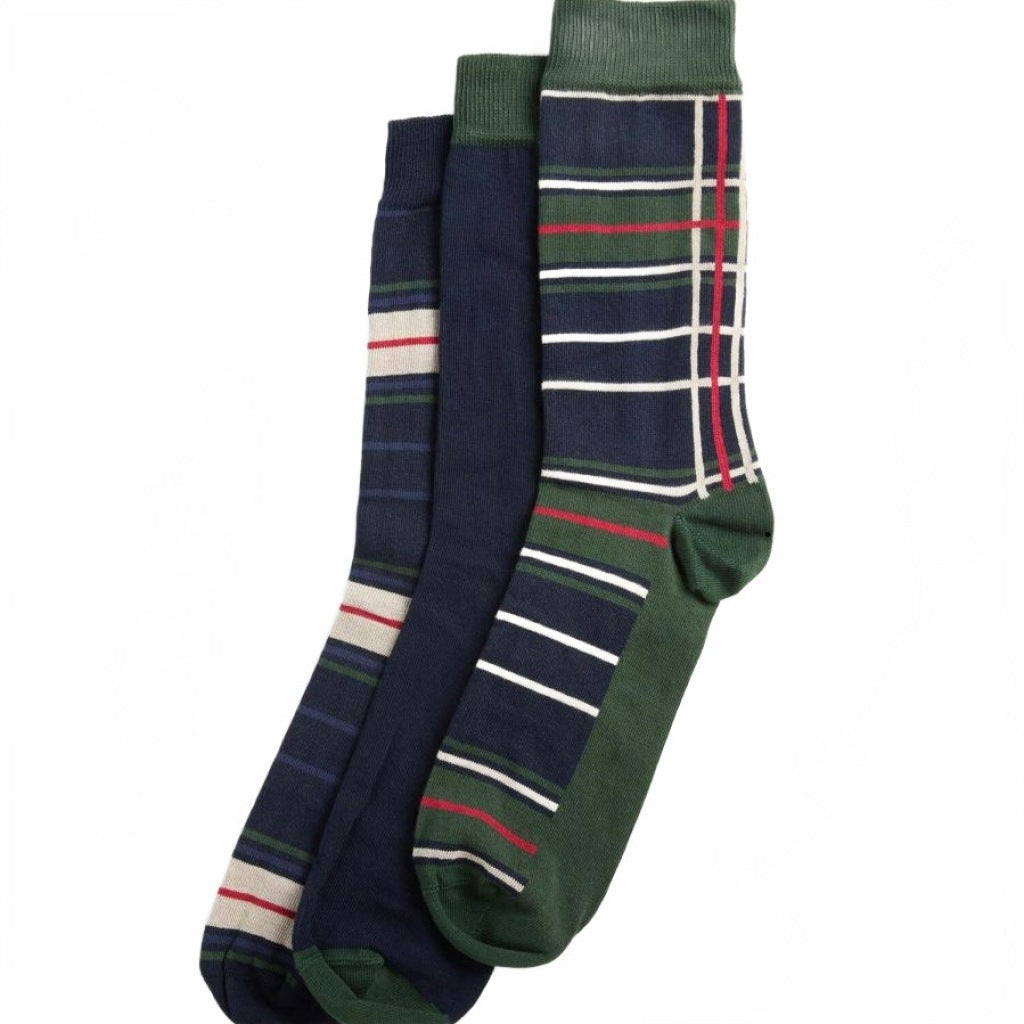 BARBOUR TARTAN SOCK GIFT BOX en color TN  (5)
