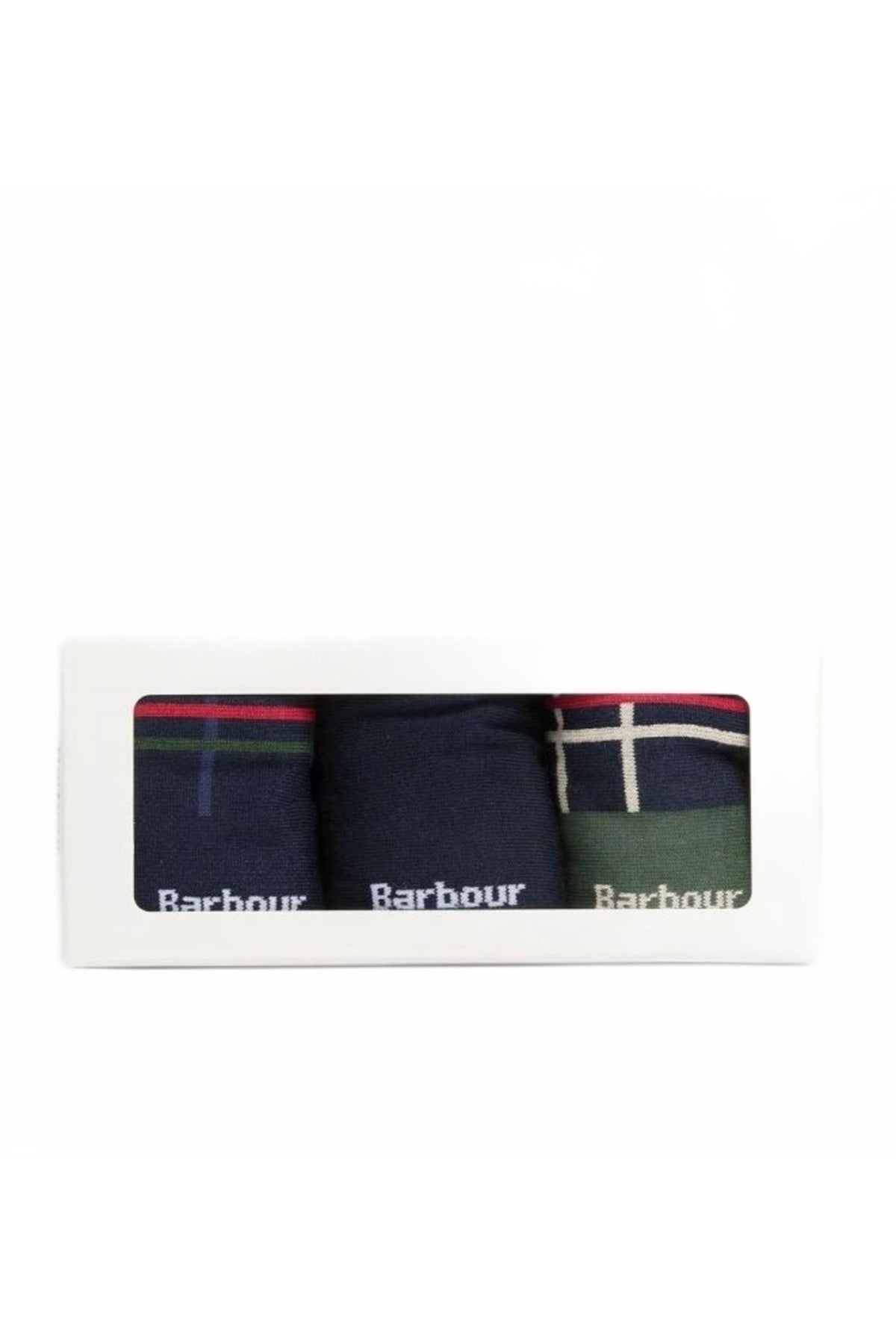BARBOUR TARTAN SOCK GIFT BOX en color TN  (1)